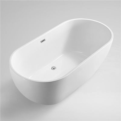 Chine baignoire acrylique blanche pure de la capacité 280/220L, baignoire libre acrylique d'anti rouille fournisseur