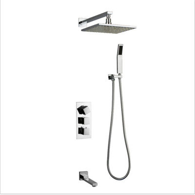 Chine Facile installez l'usage de robinet de mur de douche/anticorrosion avec la lumière colorée de LED fournisseur